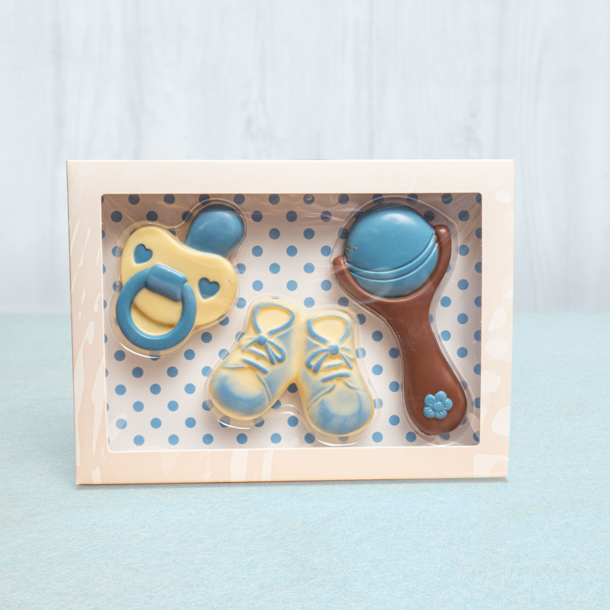 Coffret Bébé en Chocolat