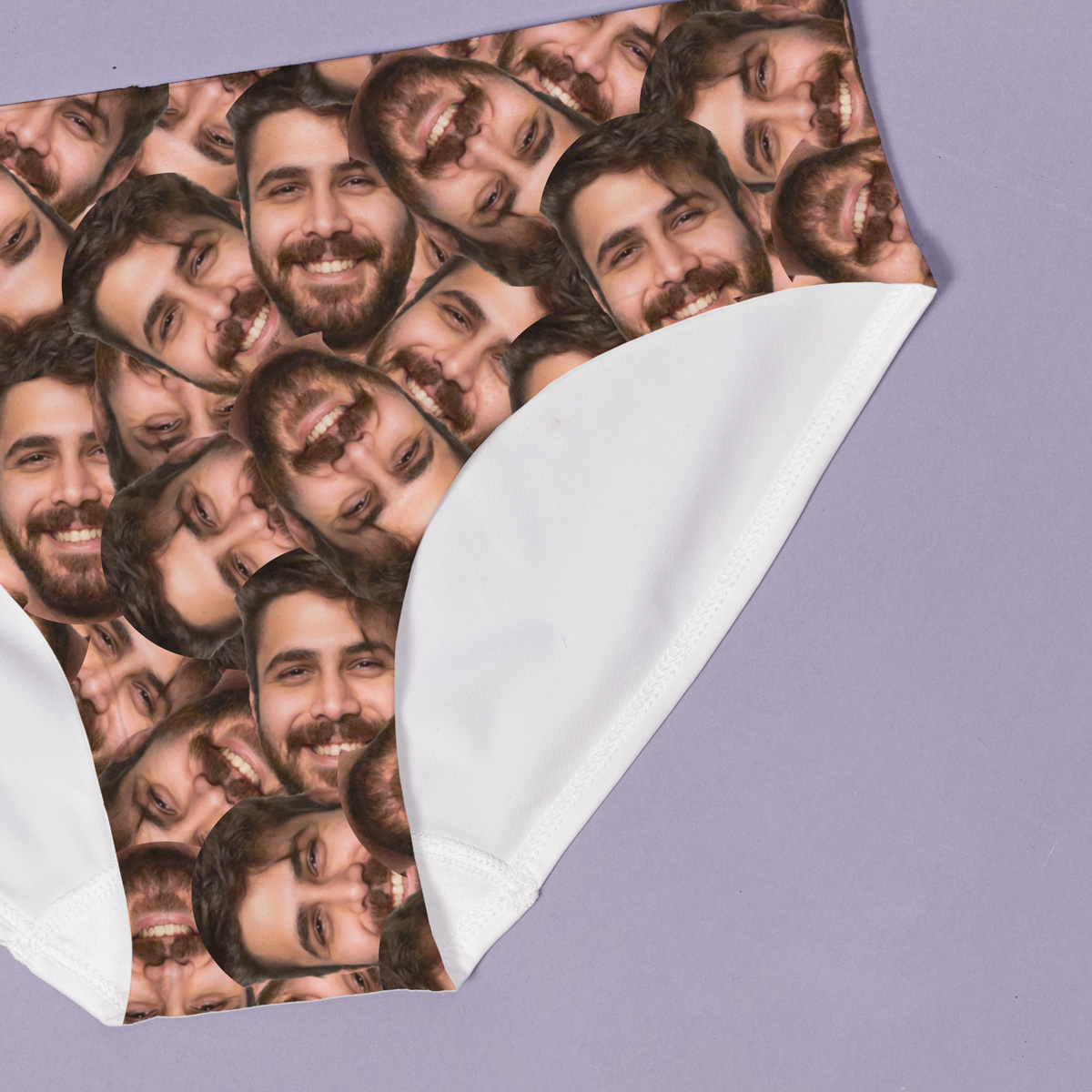 Culotte personnalisée avec visage