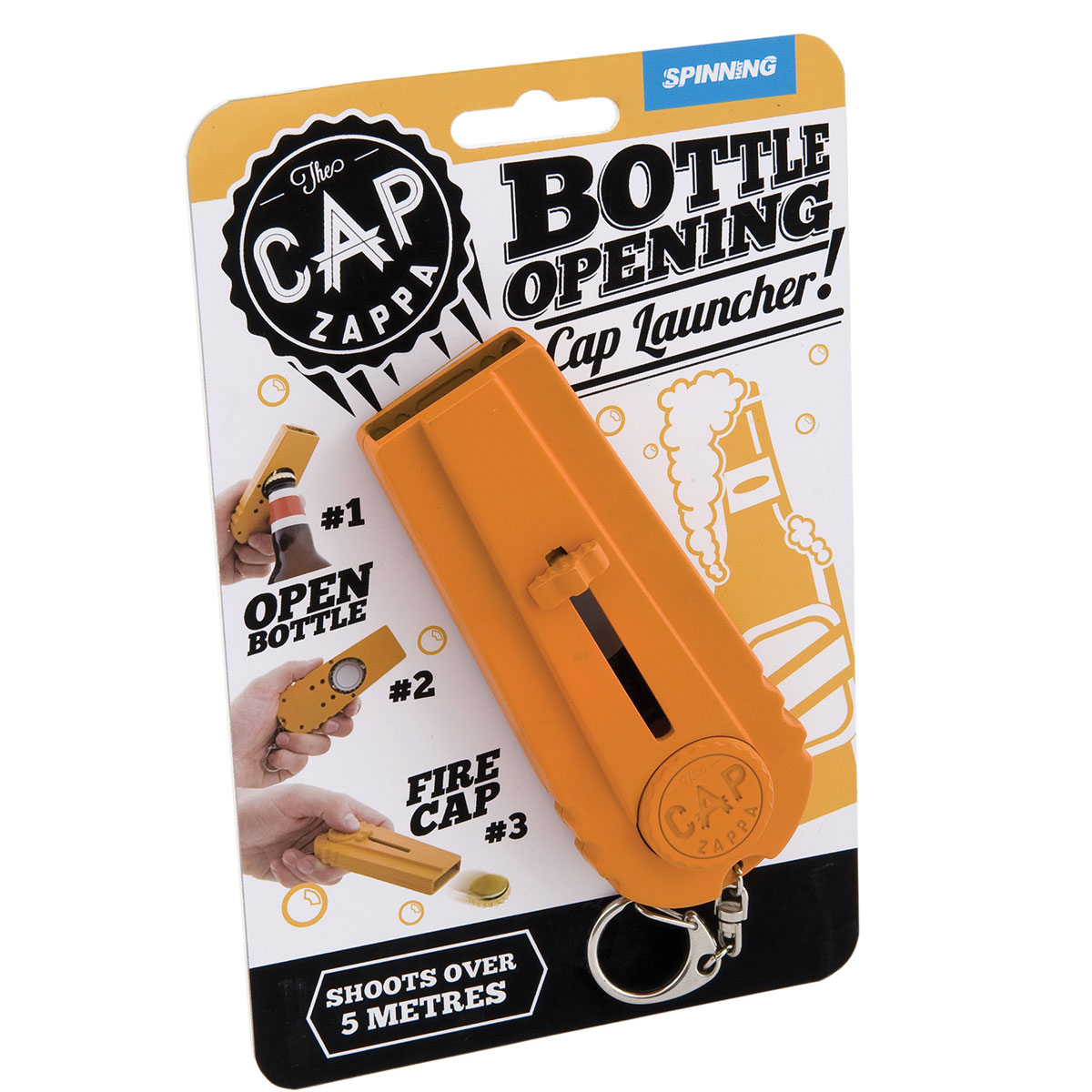 Cap zappa - Décapsuleur lance-capsules