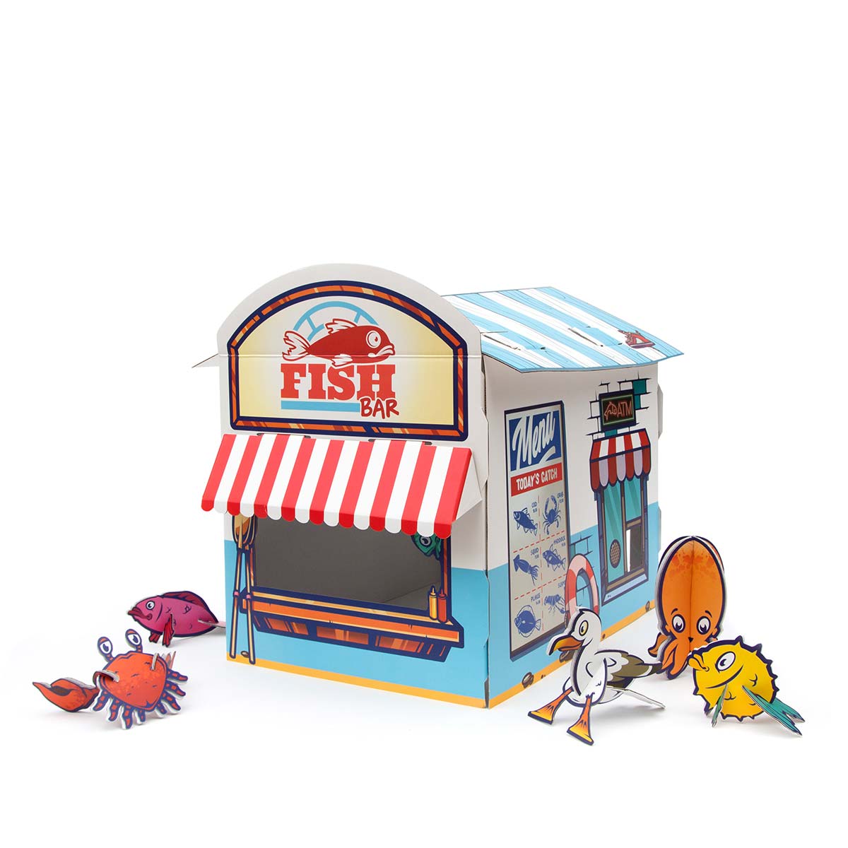Carton pour chat Kiosque
