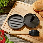 Presse à burger pour BBQ avec accessoire