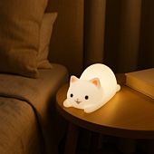 Lampe de chevet chat