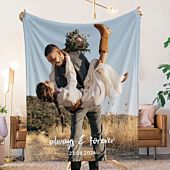 Couverture personnalisée avec photo et texte