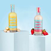 Milk-shake liqueur banane & fraise