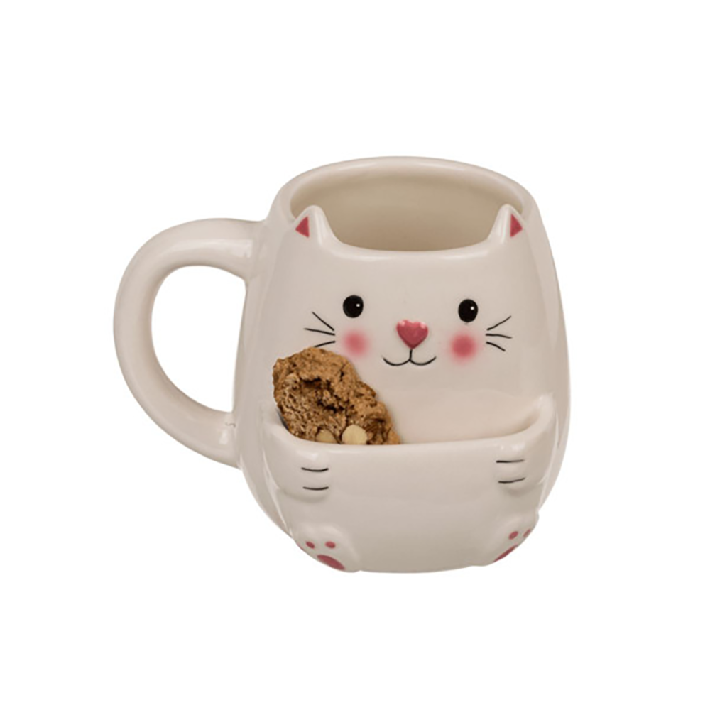 Tasse chat porte-biscuit