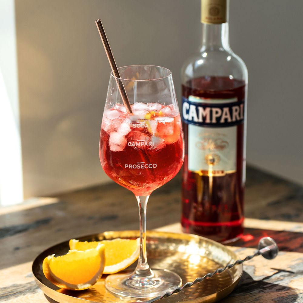 Verre à Campari personnalisé