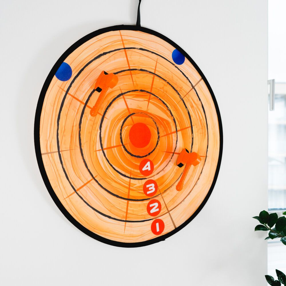 Jeu de lancer de hache intérieur
