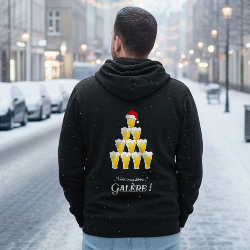 Personalisierbarer Bier Weihnachtskapuzenpullover Personalisierbarer Bier Weihnachtskapuzenpullover