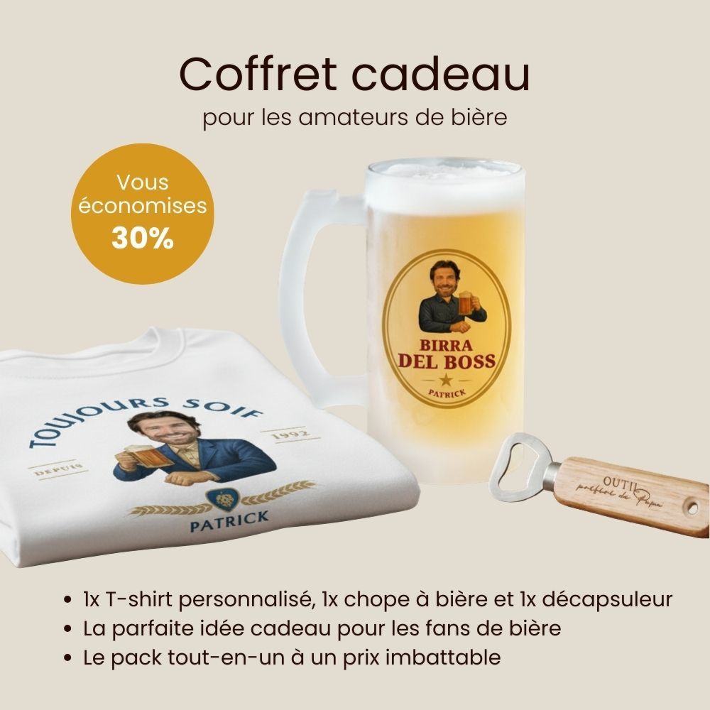 Coffret cadeau bière