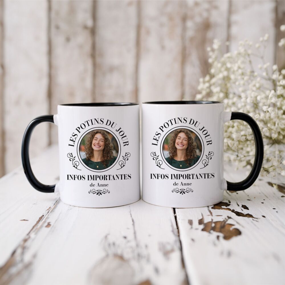 Mug personnalisé Potins du Jour