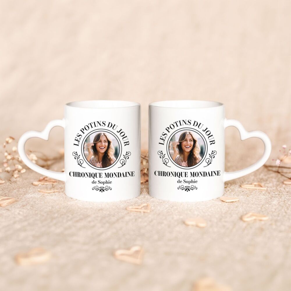Mug personnalisé Potins du Jour