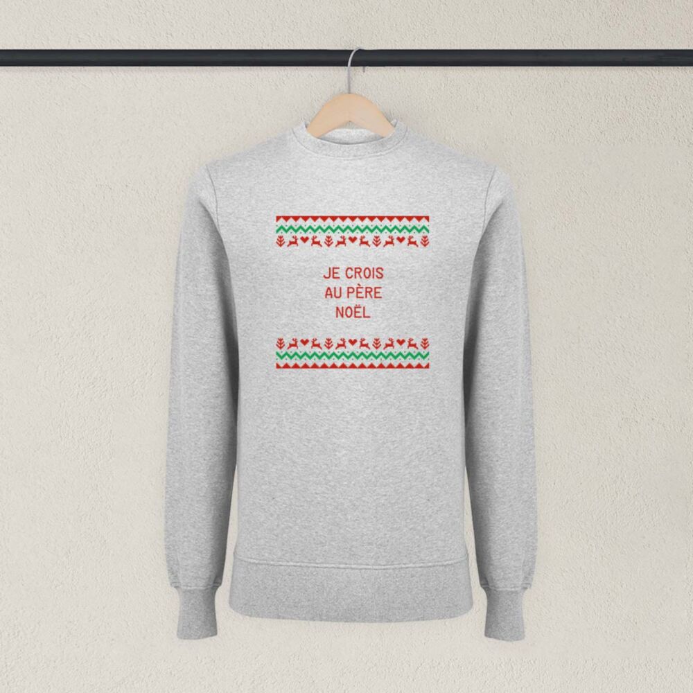 Pull de Noël personnalisé avec texte