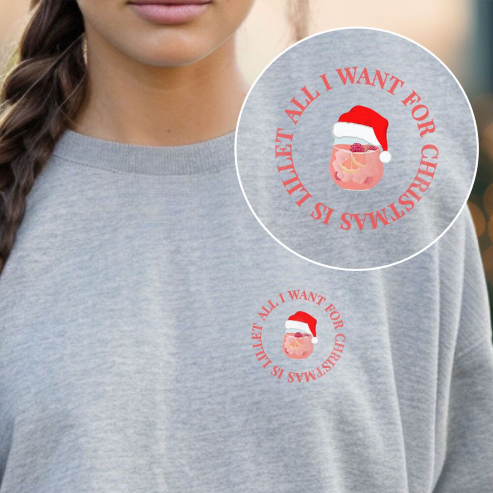 Pull All I Want for Christmas avec Boisson