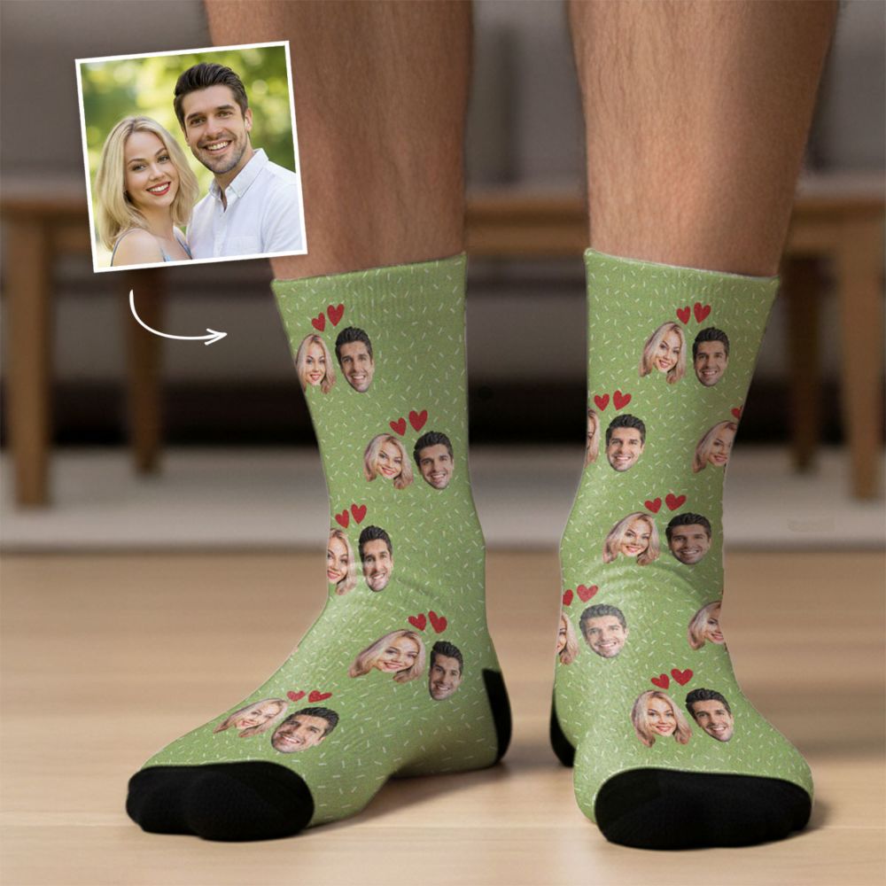 Chaussettes personnalisées pour couple