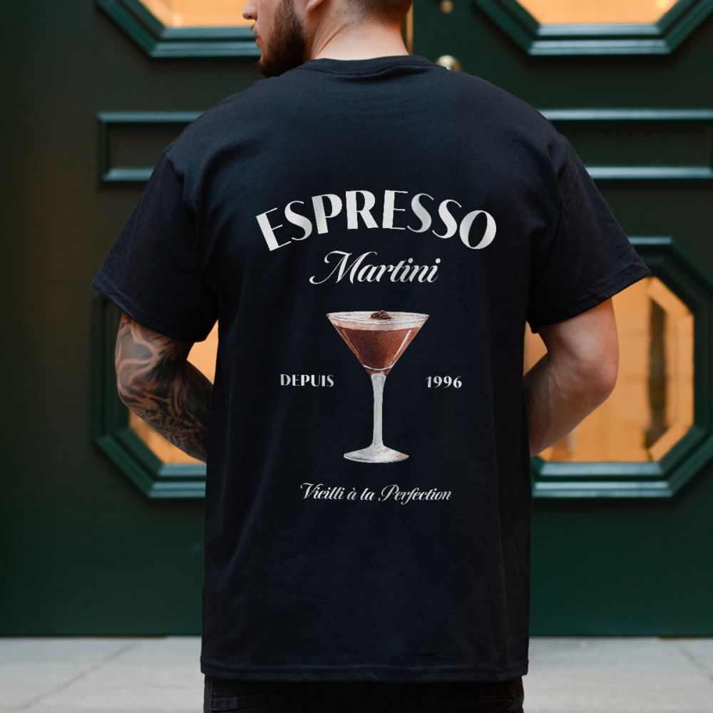 T-shirt personnalisé Espresso Martini