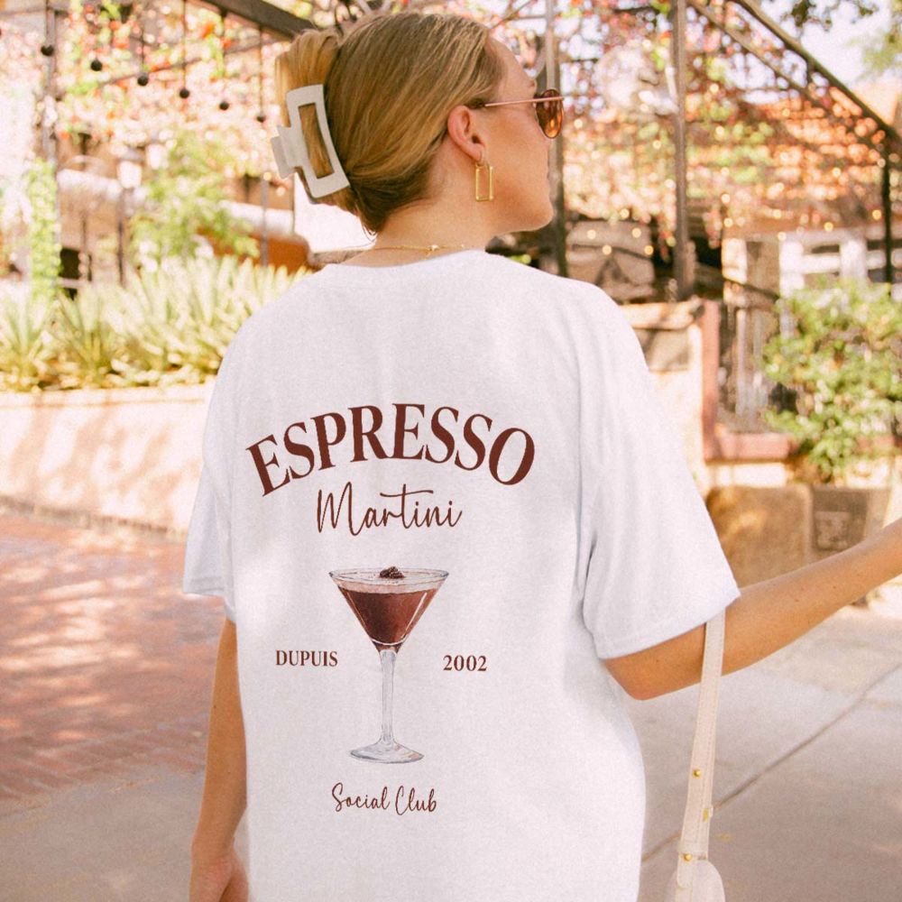 T-shirt personnalisé Espresso Martini