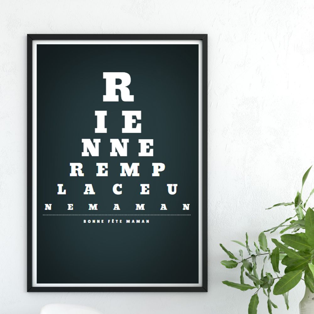 Vision de Loin - Poster personnalisable Vision de Loin - Poster personnalisable