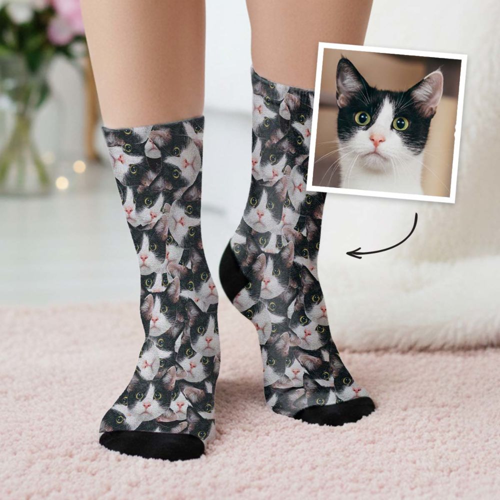 Chaussettes personnalisées visage