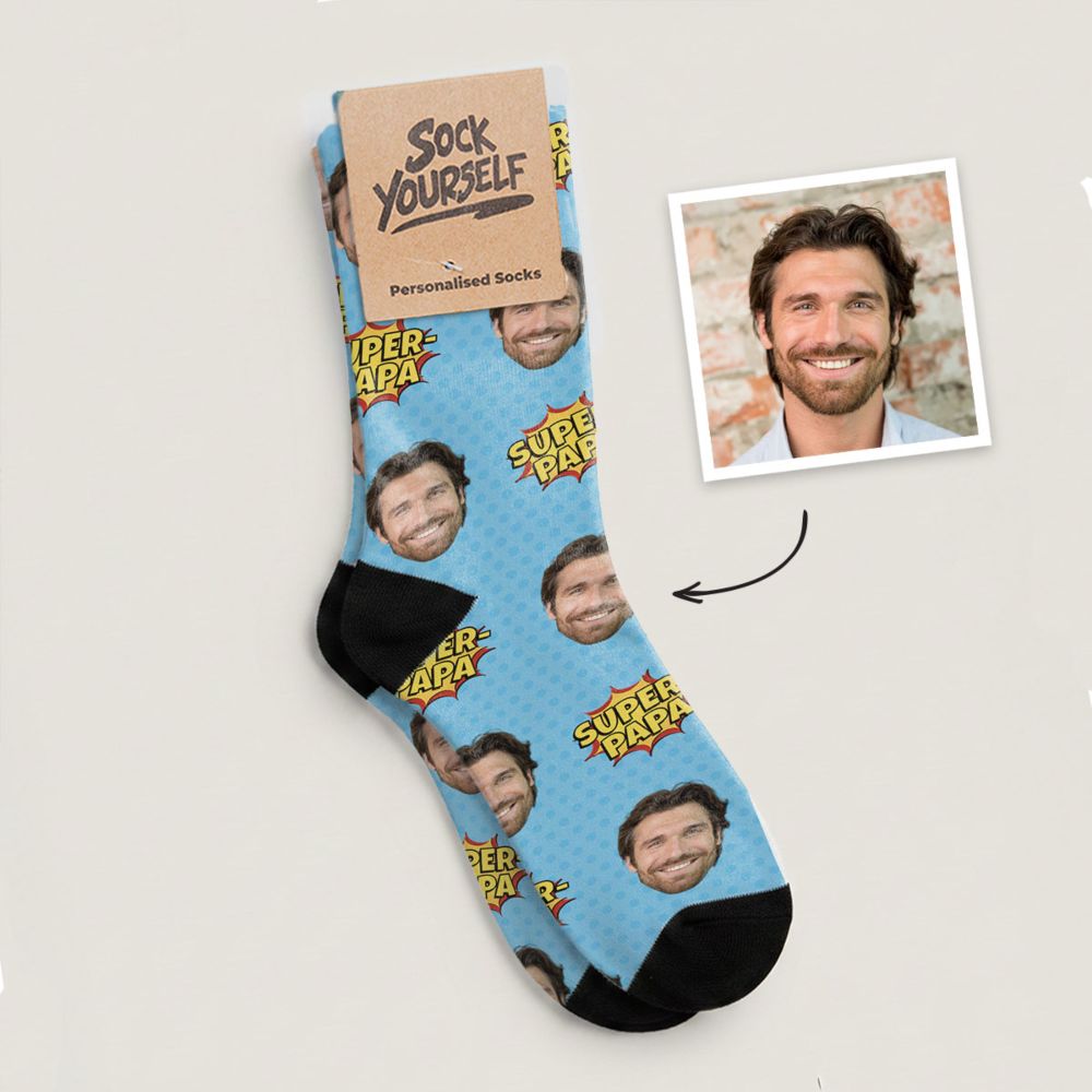 Chaussettes personnalisées pour maman ou papa