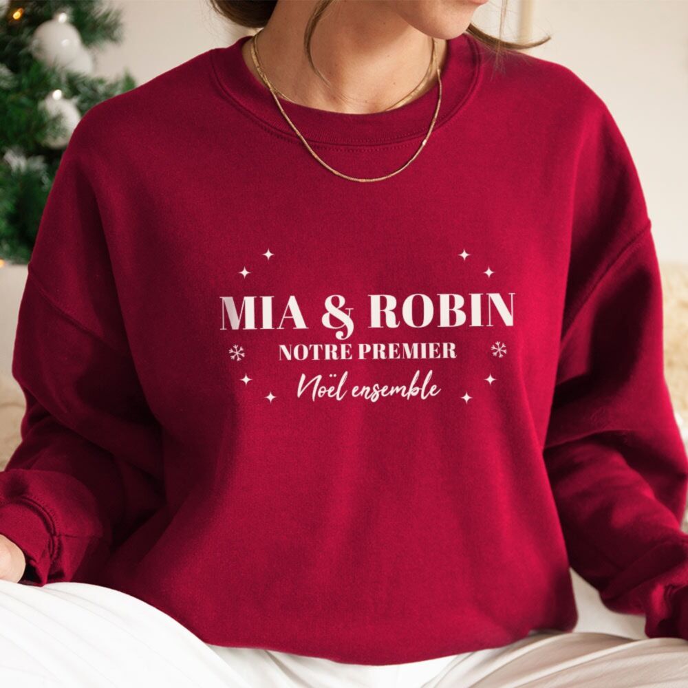 Pull de Noël personnalisé