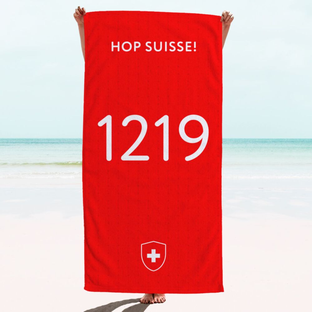Serviette personnalisée Euro de football