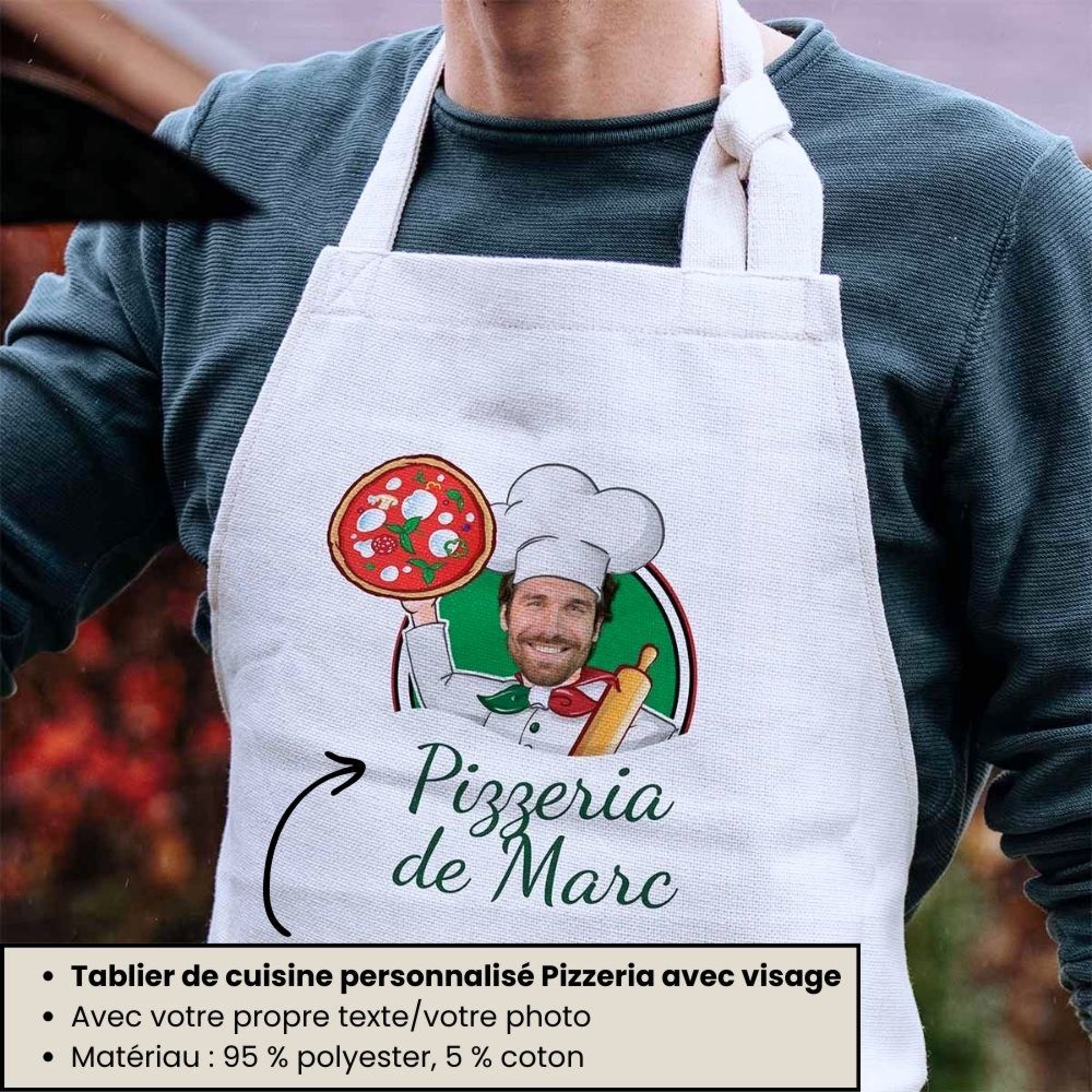Coffret cadeau Italie avec tablier chope à bière et tasse à espresso