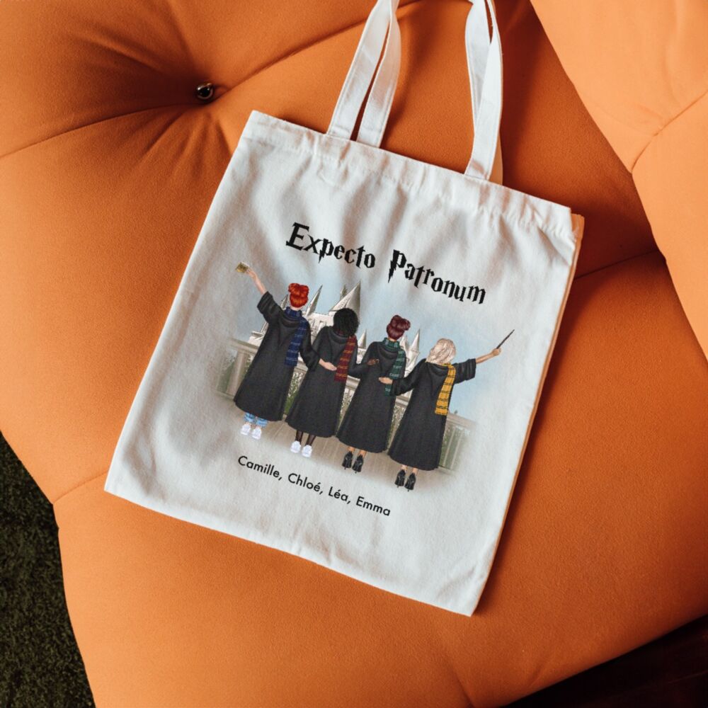 Tote bag personnalisé Sorcières
