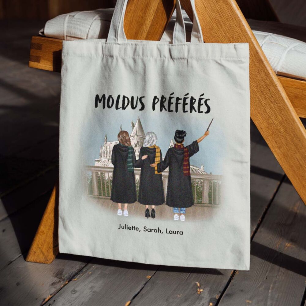 Tote bag personnalisé Sorcières