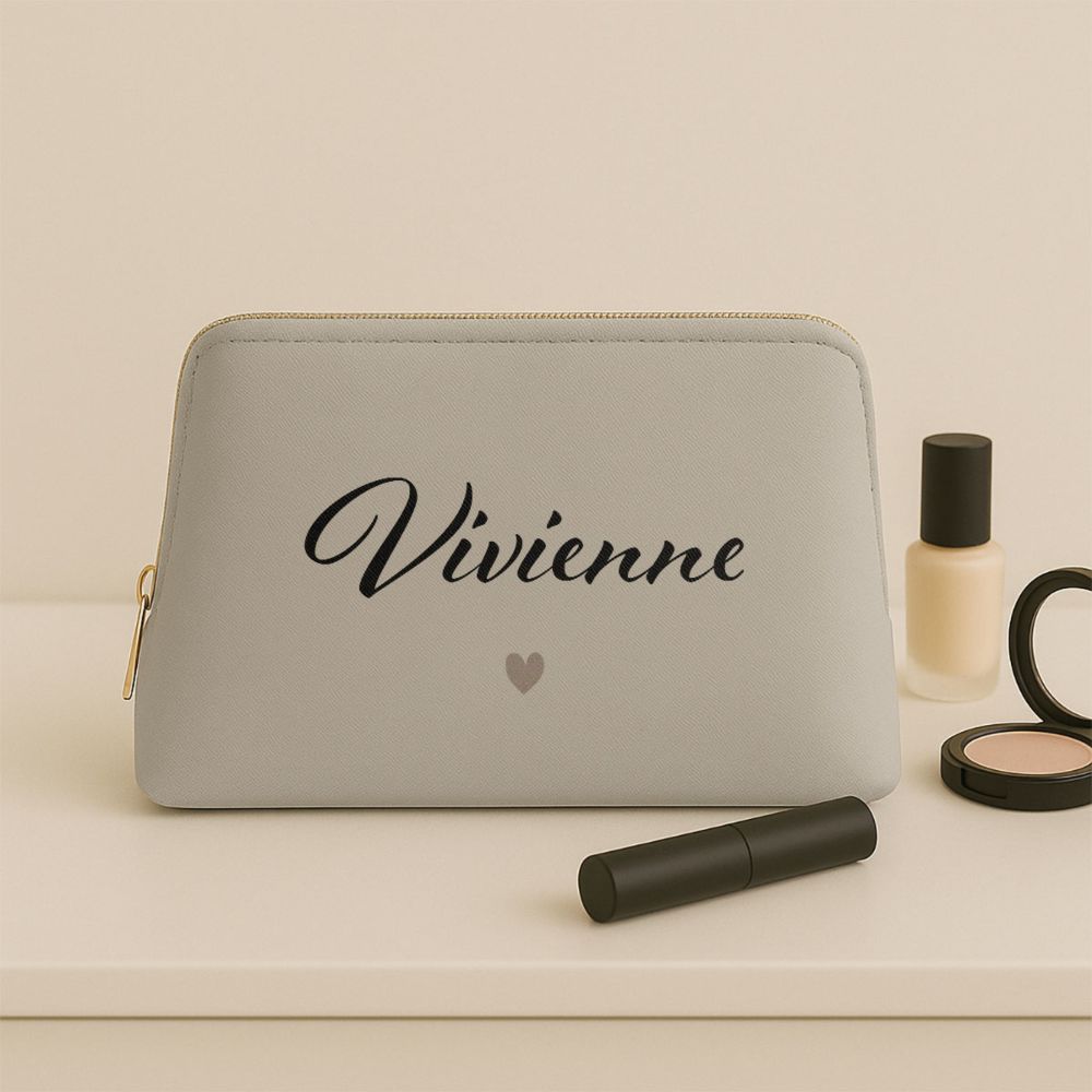 Trousse de toilette personnalisée avec nom et picto