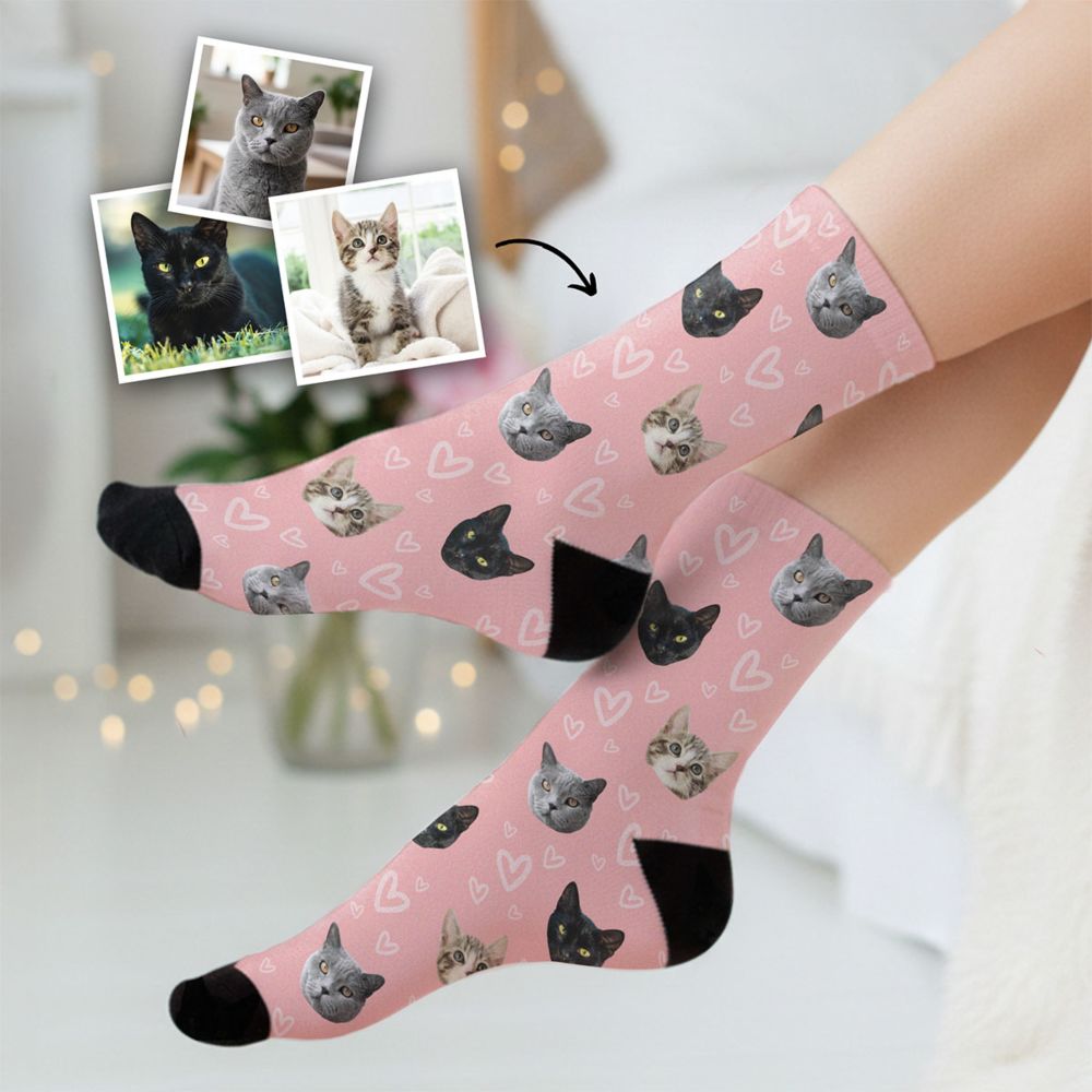 Chaussettes personnalisées avec votre animal de compagnie