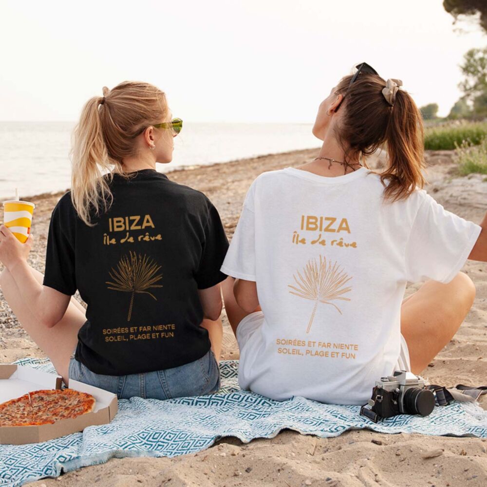 T-shirt personnalisé Illustration vacances
