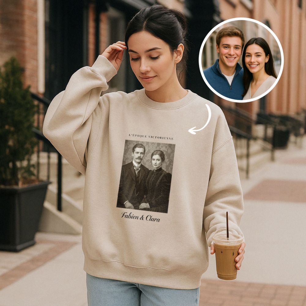 Pull personnalisé – Voyage dans le temps
