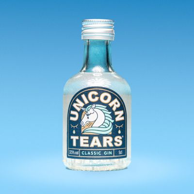 Mini Fiole de Larmes de licorne au Gin