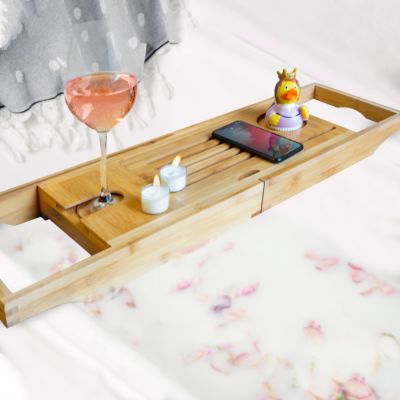 Plateau de Baignoire en Bambou