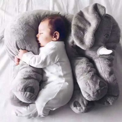 Coussin éléphant cadeau enfant doudou
