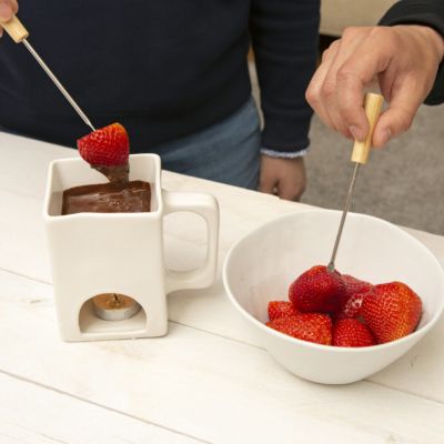 Mini service à fondue pour 2