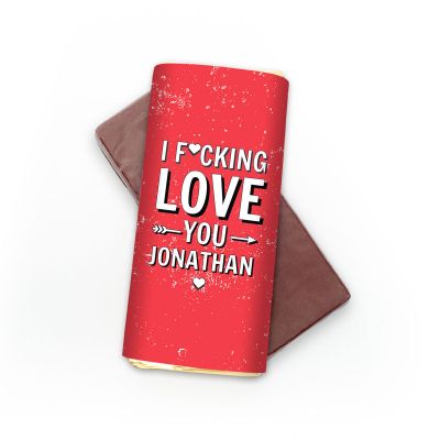 Chocolat Personnalisable I F[...]ing Love You