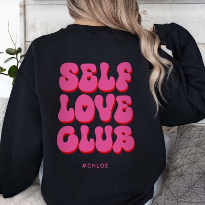 Pull personnalisé Self Love Club
