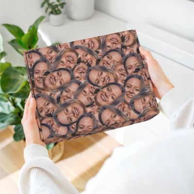 Boîte Cadeau personnalisée 30 x 23,5 avec visage