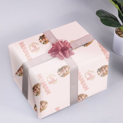 Papier cadeau multivisage N° 1 Maman Papier cadeau multivisage N° 1 Maman