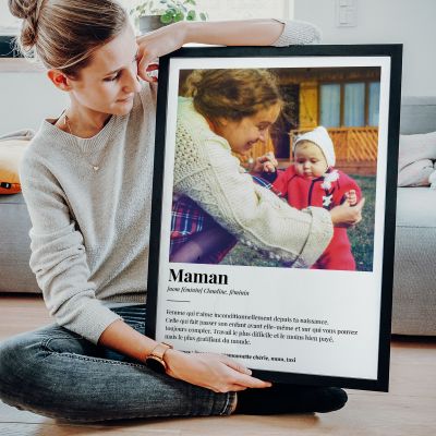 Un cadeau personnalisé pour maman à l'occasion la fête des mères