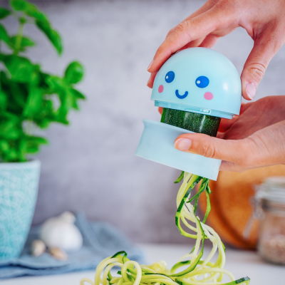 Méduse Coupe Légumes Spirale Idées cadeaux pour mettre dans le calendrier de l'avent Méduse coupe-légumes