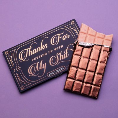 nouveauté cadeau/cadeau fun CADEAU "barre de chocolat
