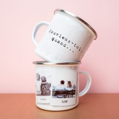 Tasse Métal Personnalisable Souviens-Toi Quand… Tasse Métal Personnalisable Souviens-Toi Quand…