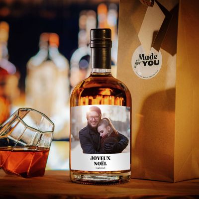 Whisky avec photo et texte