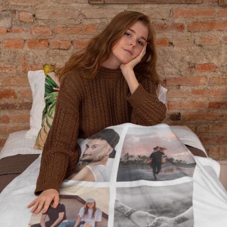 Couverture avec 5 Photos et Texte