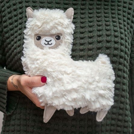 Peluche Chauffante Lama