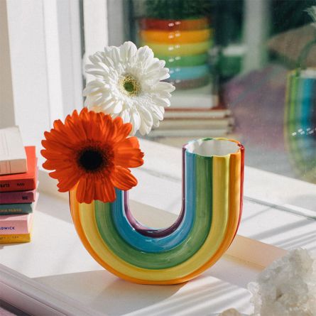 Vase Arc-en-ciel