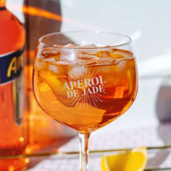 Verre à Aperol Spritz personnalisable avec prénom