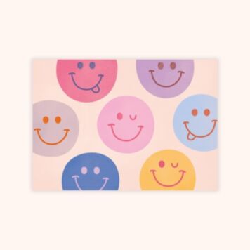 Carte de vœux Smiley